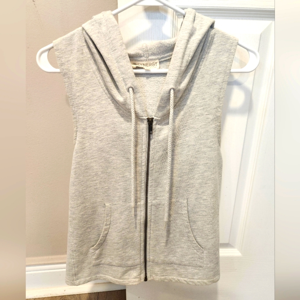 Synergy Organic Clothing Sleeveless Zip Up Hoodie
